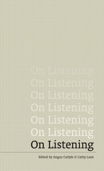 ON LISTENING BOOK COVER